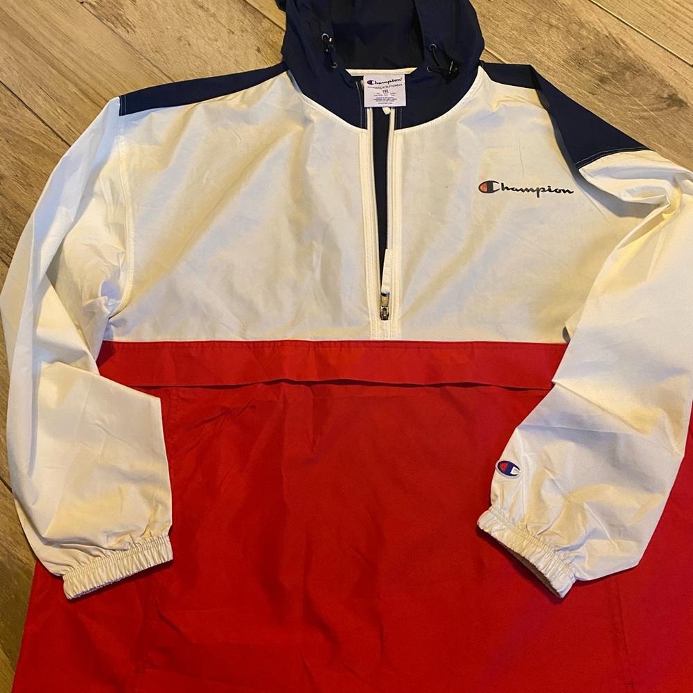 Champion windbreaker pullover